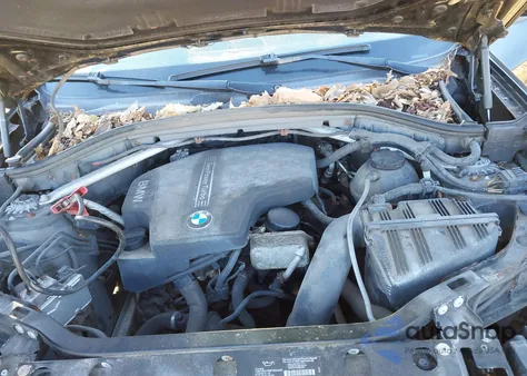 2013 BMW X3 xDrive28I z USA, uszkodzony, nr VIN 5UXWX9C5XD0A15257